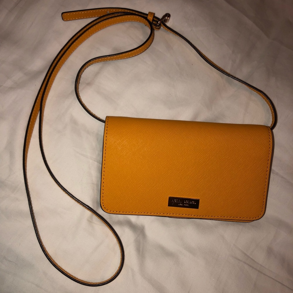 Henri Bendel leather phone crossbody